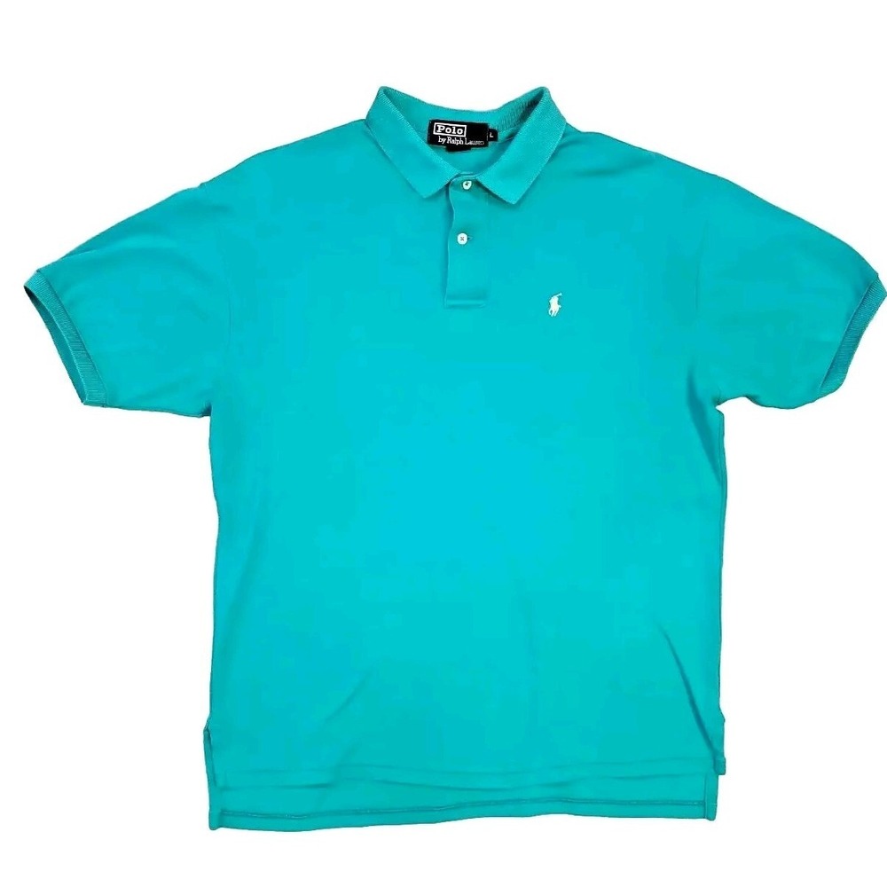 Ralph Lauren Polo Shirt Men's L  Short Sleeve Summer Wear